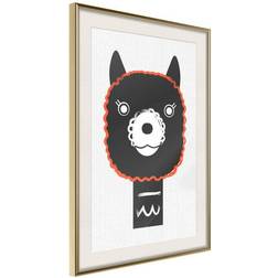 Arkiio Affisch Decorative Alpaca [Poster] 30x45 Poster